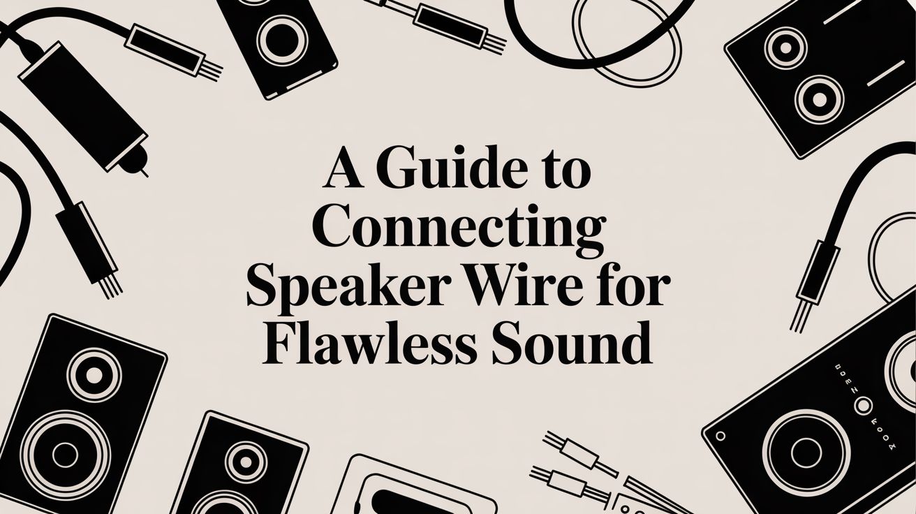 A Guide to Connecting Speaker Wire for Flawless Sound