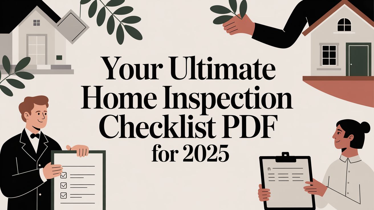 Your Ultimate Home Inspection Checklist PDF for 2025
