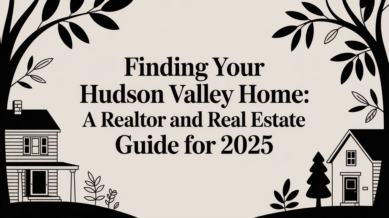Finding Your Hudson Valley Home: A Realtor and Real Estate Guide for 2025