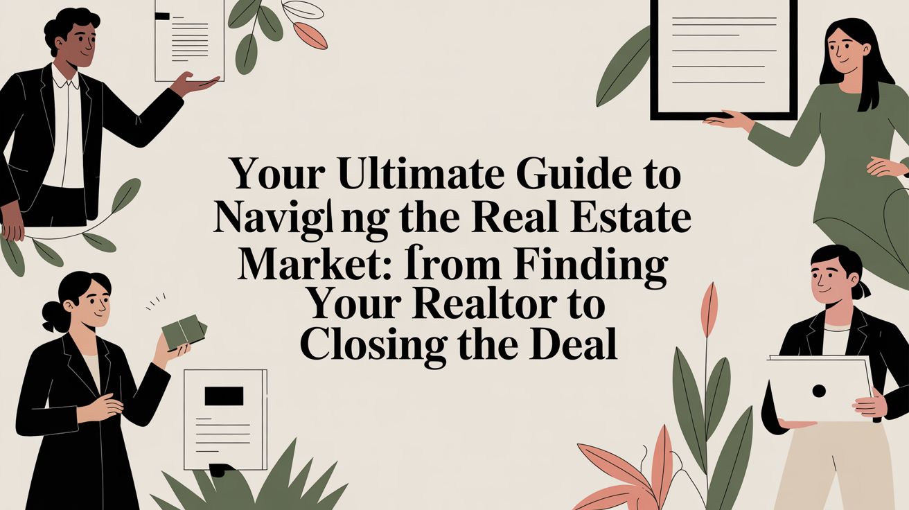 Your Ultimate Guide to Navigating the Real Estate Market: From Finding Your Realtor to Closing the Deal