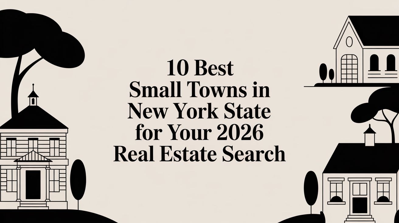 10 Best Small Towns in New York State for Your 2026 Real Estate Search