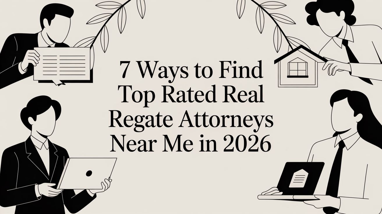 7 Ways to Find Top Rated Real Estate Attorneys Near Me in 2026