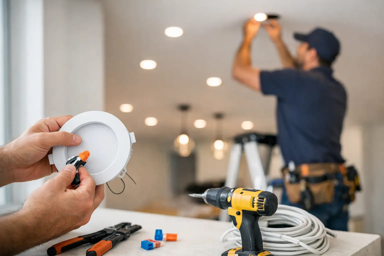 7 Ways to Cut Lighting Install Time