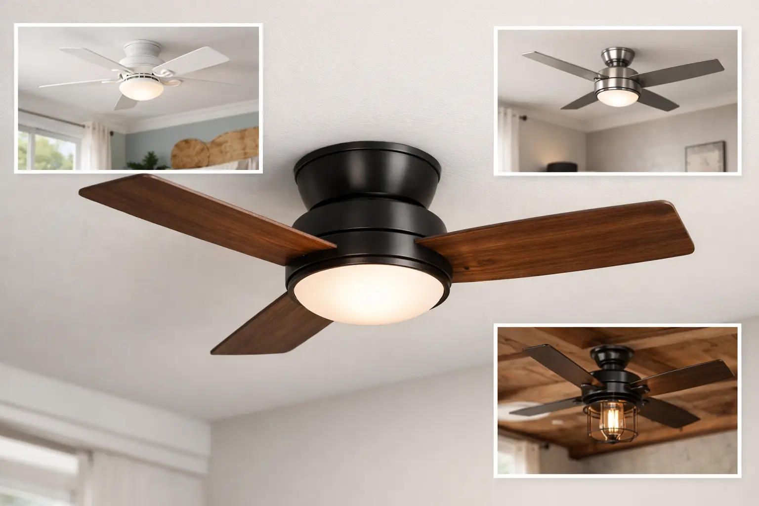9 Best Ceiling Fans for Low Ceilings