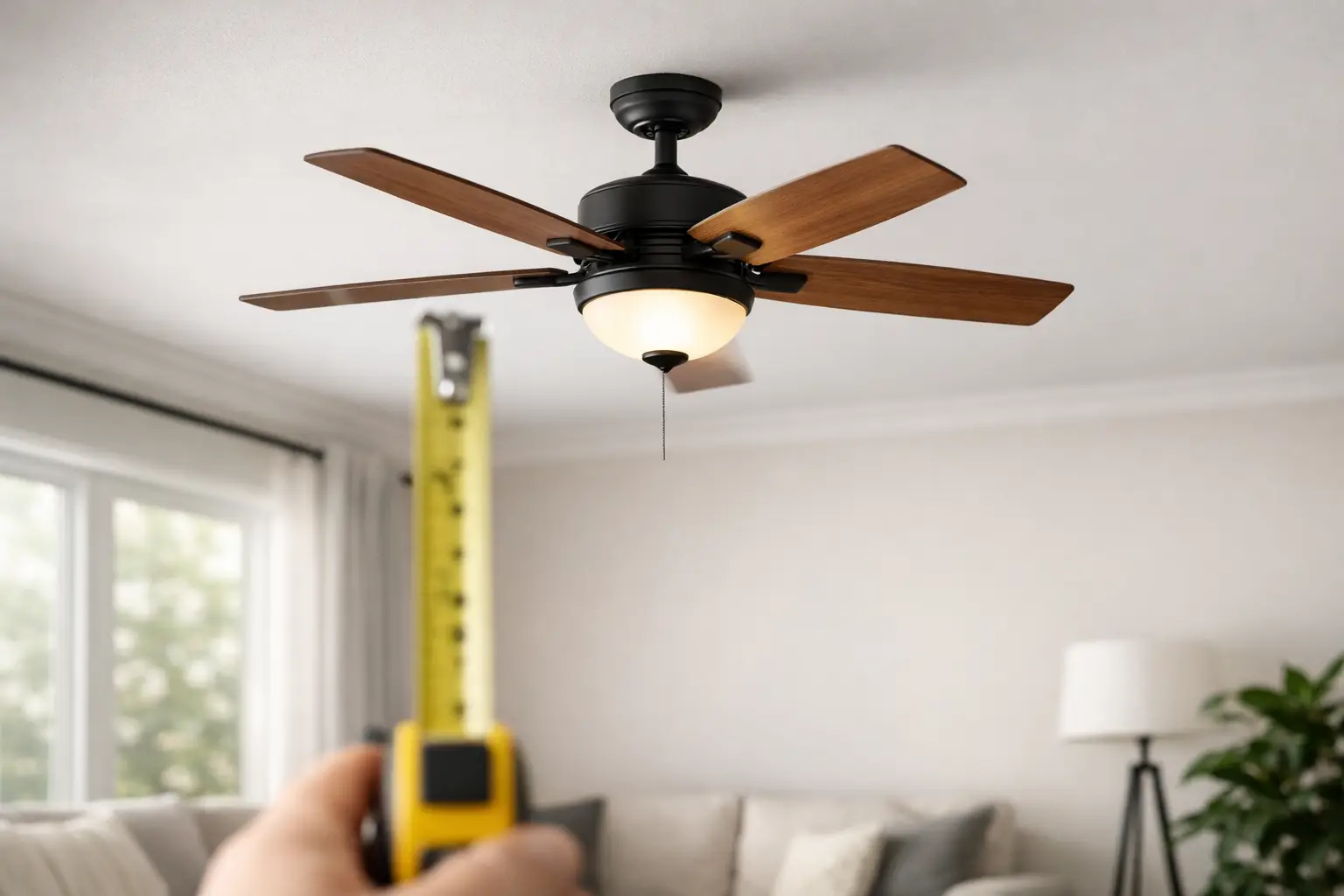 What Is the Ideal Ceiling Fan Height Clearance?